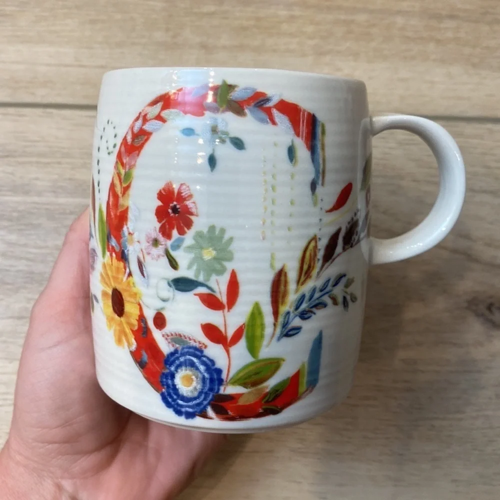 Anthro‎ Monogram | C | Starla Halfmann mug